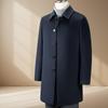 Мужское пальто FAPAI из кашемира и шерсти с лацканами