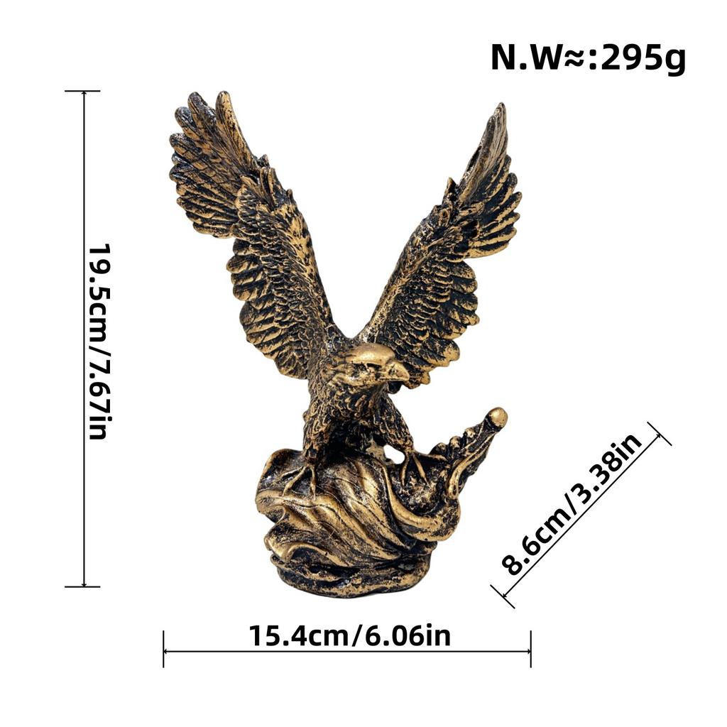 Орлиные украшения для гостиной, дома, смоляные поделки, модель, украшение комнаты, подарок на новоселье