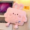Hot Water Bottle, Rechargeable, Explosion-Proof, Cute Plush Electric Warmer, Hot Water Bag for Menstrual Pain Relief, Foot Warmer, Hand Warmer, Warm
