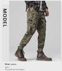 Men's Camouflage Cuffed Paratrooper Pants - Spring/Autumn Trendy Style, Perfect with Martin Boots