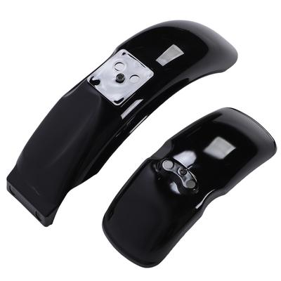 Комплект переднего и заднего брызговиков для мотоцикла, глянцевый черный, замена для мотоциклов Monkey Gorilla Z50