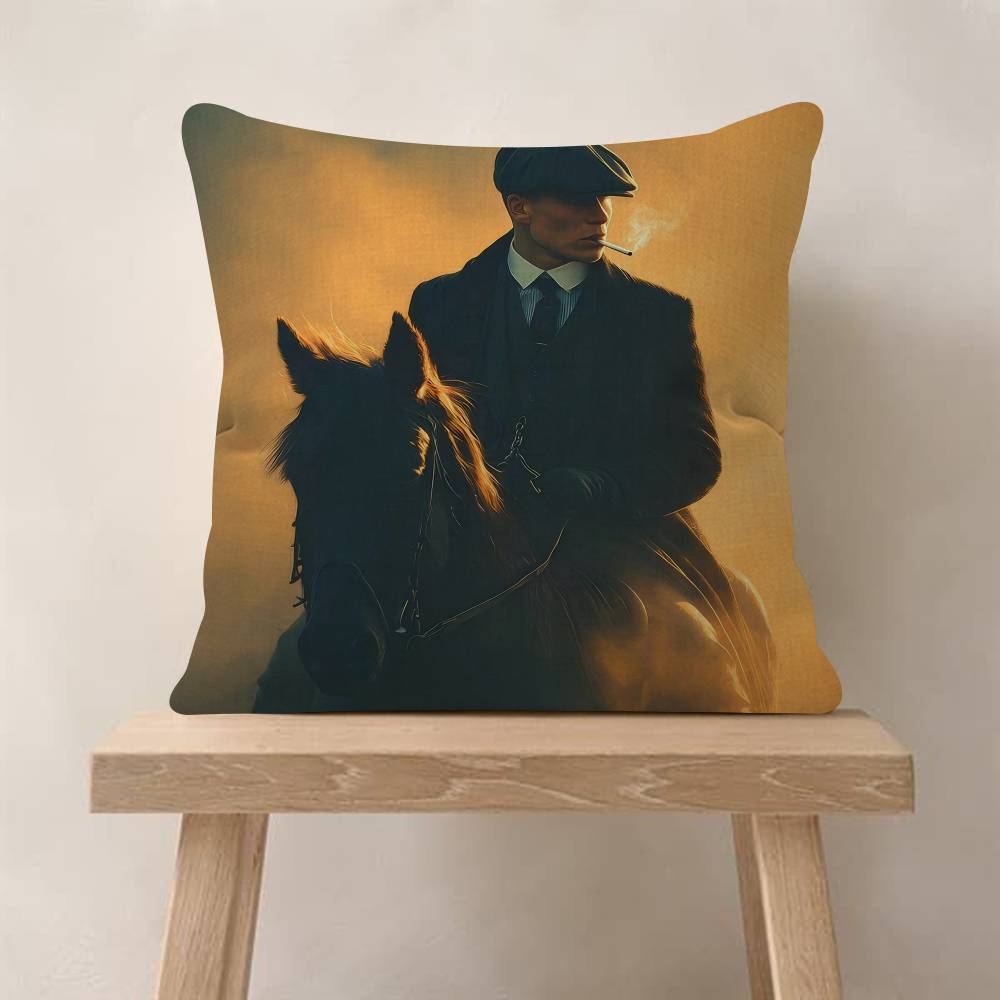 Peaky Blinders TV Play Personalized Picture Text Home Decorative Pillows Household Gifts 45x45cm