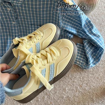 Daren магнитное поле толстая подошва обувь женская новая весенняя нишевая обувь ретро моральная тренировочная обувь универсальная