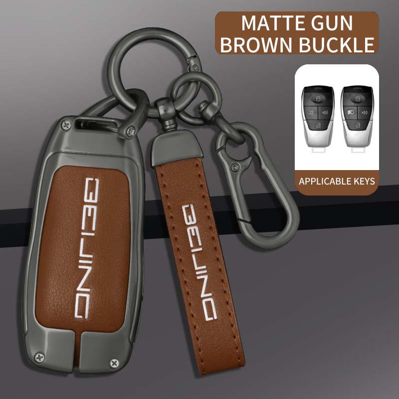 Car Key Cover Case Shell for Baic BJ40 PLUS EX5 EU5 EC5 bj80 For Changhe Q25 Q35 A6 4button stmart key car Accessories