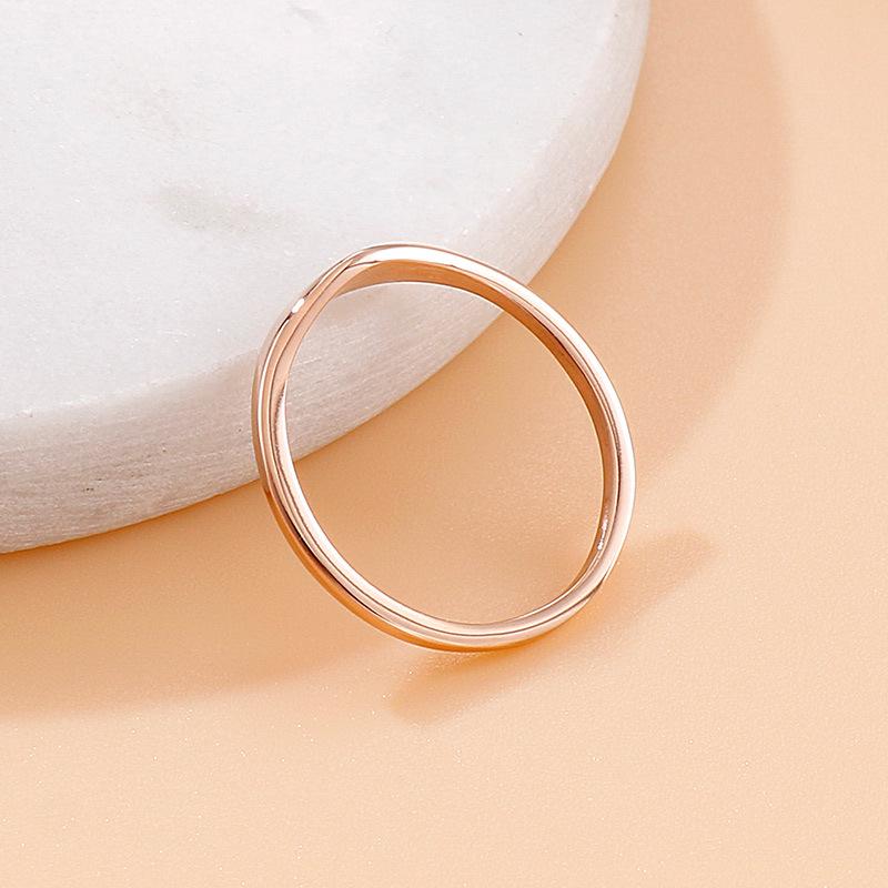 Kalen Jewelry Кольцо на мизинец и ожерелье в стиле ретро из титановой стали для пар