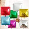 5Pcs 24 Inch Party Balloon Inflatable Bright Color 4D Cube Square Aluminum Film Balloon Decoration Home Decor