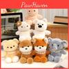 Plush Bear Running Toys Ultra Soft Short Hair Children Room Decor Doll Gifting