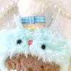Fluffy Rabbit Kigurumi Cap for Plush Toys (10cm), Blue, [Used]