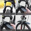 Высококачественный брызговик для велосипеда, 2 шт., регулируемые крылья для велосипеда, светоотражающие наклейки, брызговик для велосипеда, горного велосипеда