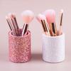 Sparkling Makeup Brush Pen Holder Large Capacity Pen Box Desktop Organizer Storage Box Home School Office Stationery Container