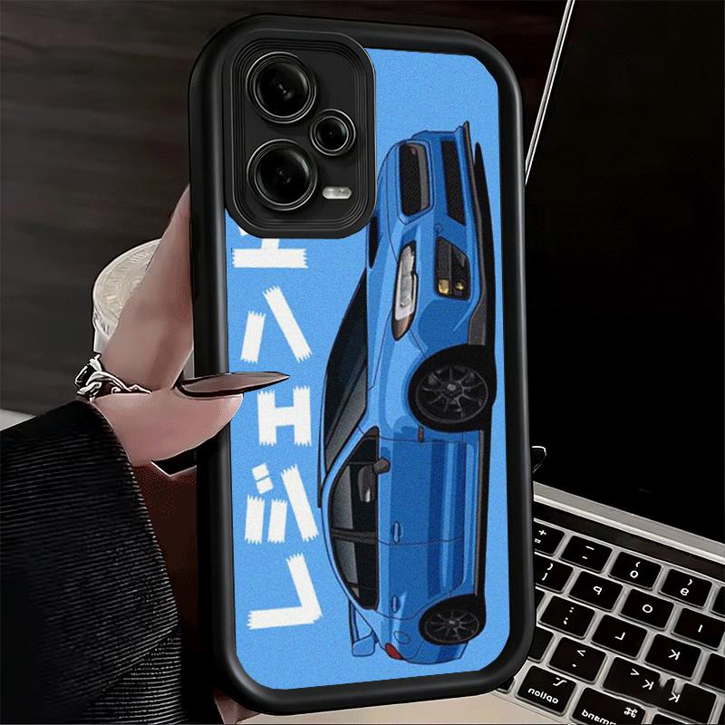 Phone Case for Xiaomi Redmi Note 15 14 13 Pro Plus JDM Tokyo Drift Sports Car Shell 12S 11 11S 11T 5G 14S Soft Silicone Funda