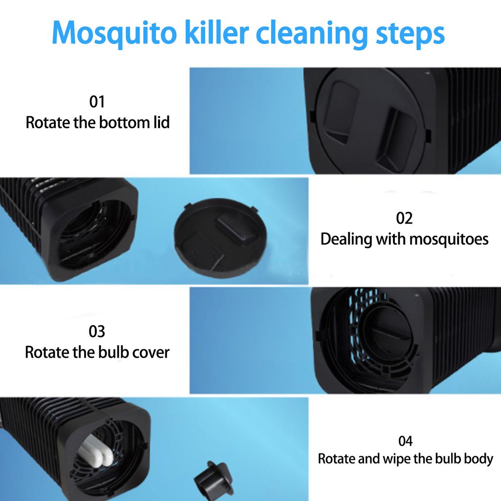 Электрическая лампа-ловушка для насекомых, ультрафиолетовый свет, ловушка для насекомых, лампа-ловушка для насекомых для кемпинга, пешего туризма