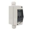 Solar Disconnect Switch 6A IP65 Outdoor Small Miniature Circuit Breaker with Din Rail Enclosure DC12‑400V AC90 400V