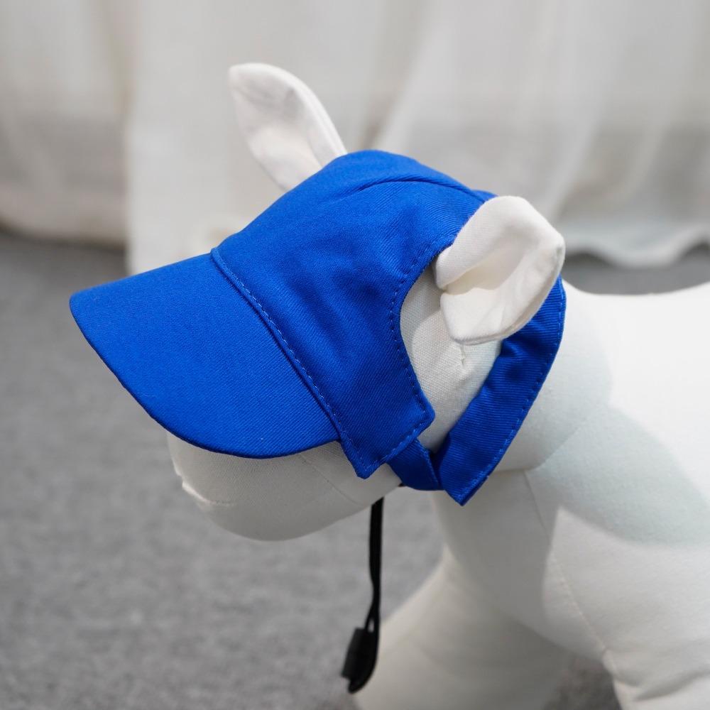 with Ear Holes Dog Sun Hat Sun Protection Dog Sunscreen Hat Handsome Summer Cat Cap  Outdoor Sports