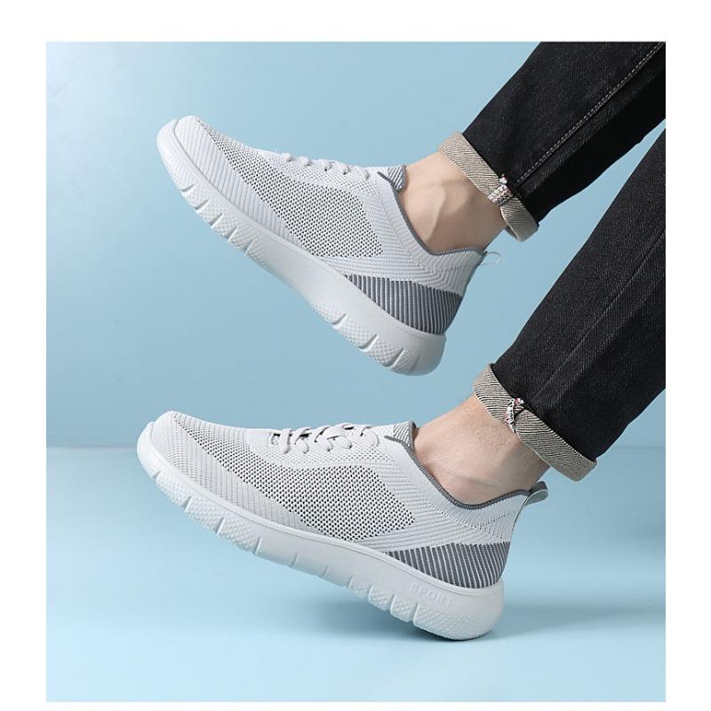 Mens Casual Breathable Sports Sneakers Comfortable Soft Non Slip Daily Shoes