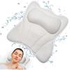 Подушка для ванны Подушка для ванны Эргономичная технология 4D Air Mesh и 6 присосок Функция поддержки головы Подходит для ванн, гидромассажных ванн и спа-салонов