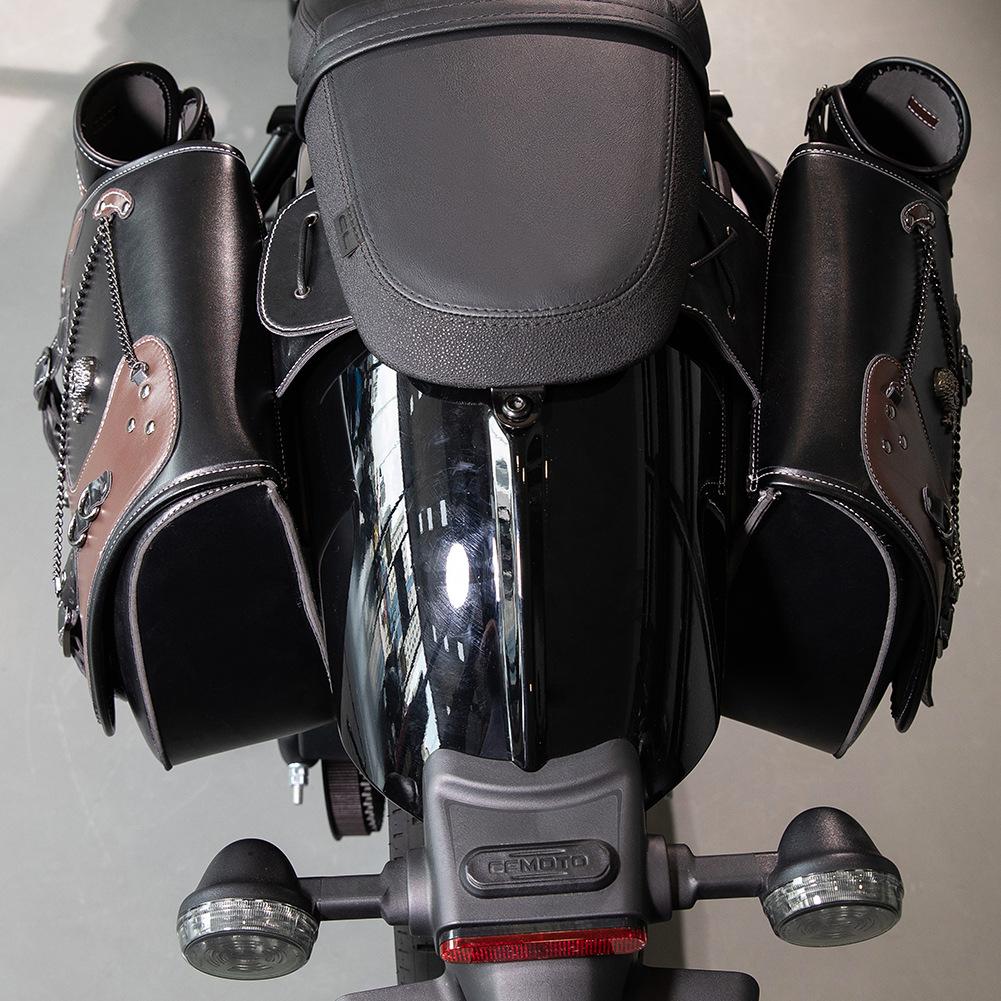 Ретро Аксессуары для Мотоциклов Harley Модифицированные Боковые Сумки, Боковые Сумки Большой Вместимости для Снаряжения, Модифицированные Подвесные Сумки