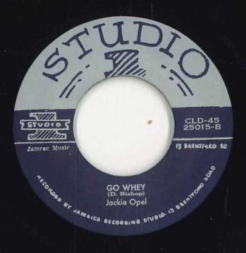 7-дюймовая пластинка JACKIE OPEL SOUL BROTHERS Go Whey Train To Skaville CLD4525015 Studio One США 1964 США Регги Ска Даб