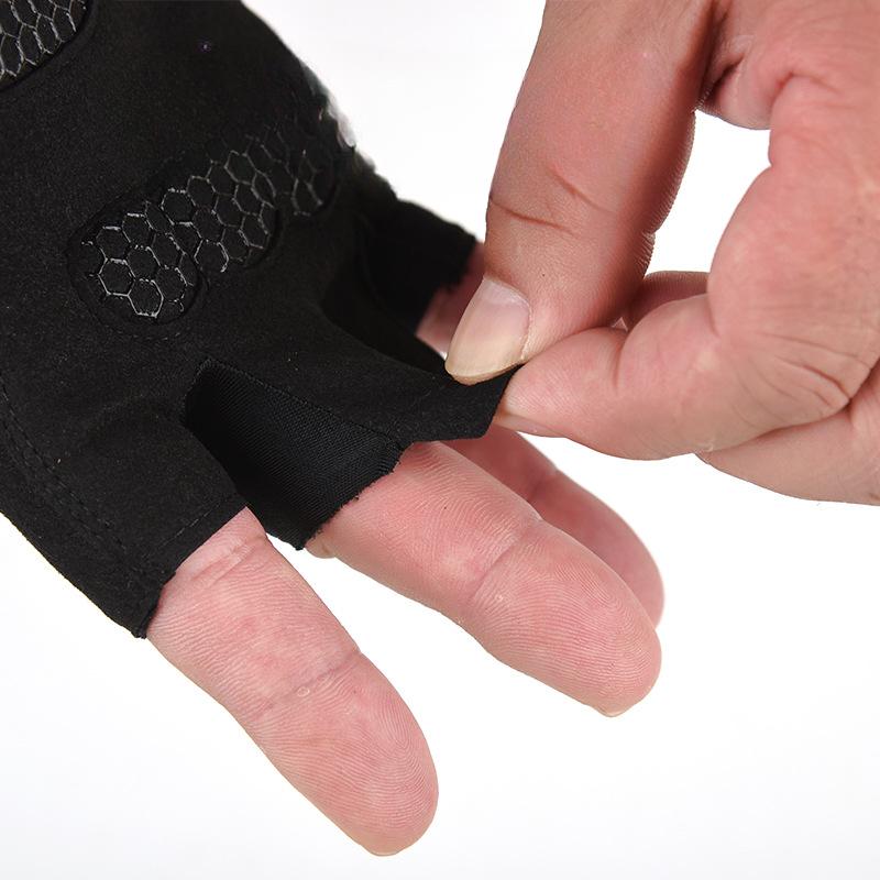 Мужские и женские фитнес-перчатки Тонкие тренировочные Полупальцевые Спортивные Противоскользящие Износостойкие Защита от мозолей Оборудование для гантелей Турник Подтягивание