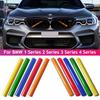 2Pcs Front Grille Trim Strips for BMW F10 F11 F02 F30 F32 F44 Series Car Sport Styling Decoration Cover Frame F20 F21 F22