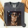 Funny Australian Shepherd Iced Coffee Shirt, Aussie Dog Mom Gift, Retro Coffee Dog Tee, Cute Aussie Lover Gift, Cute Animal Lover Tee