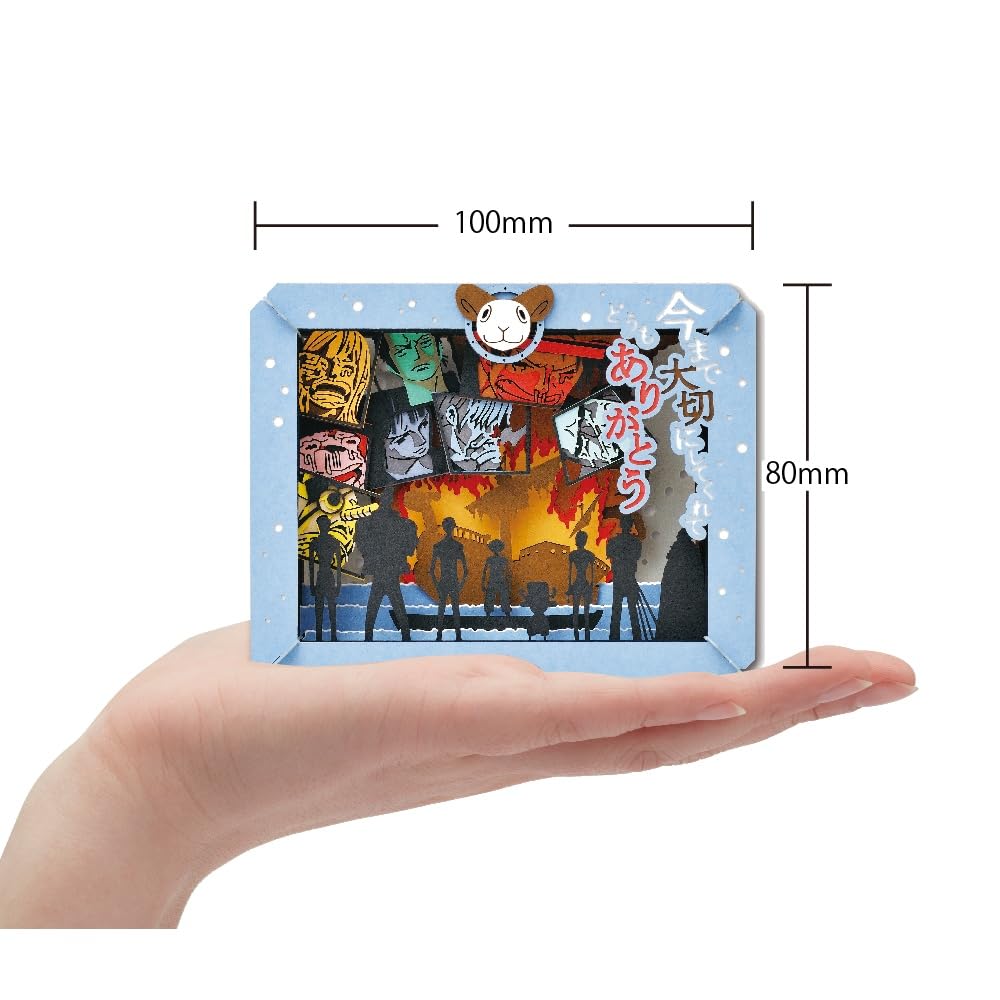 Ensky One Piece Paper Theater Thank you for taking such good care of it until now H80 x W100 x D42mm Paper [Renewal] PT-105X Approx.
