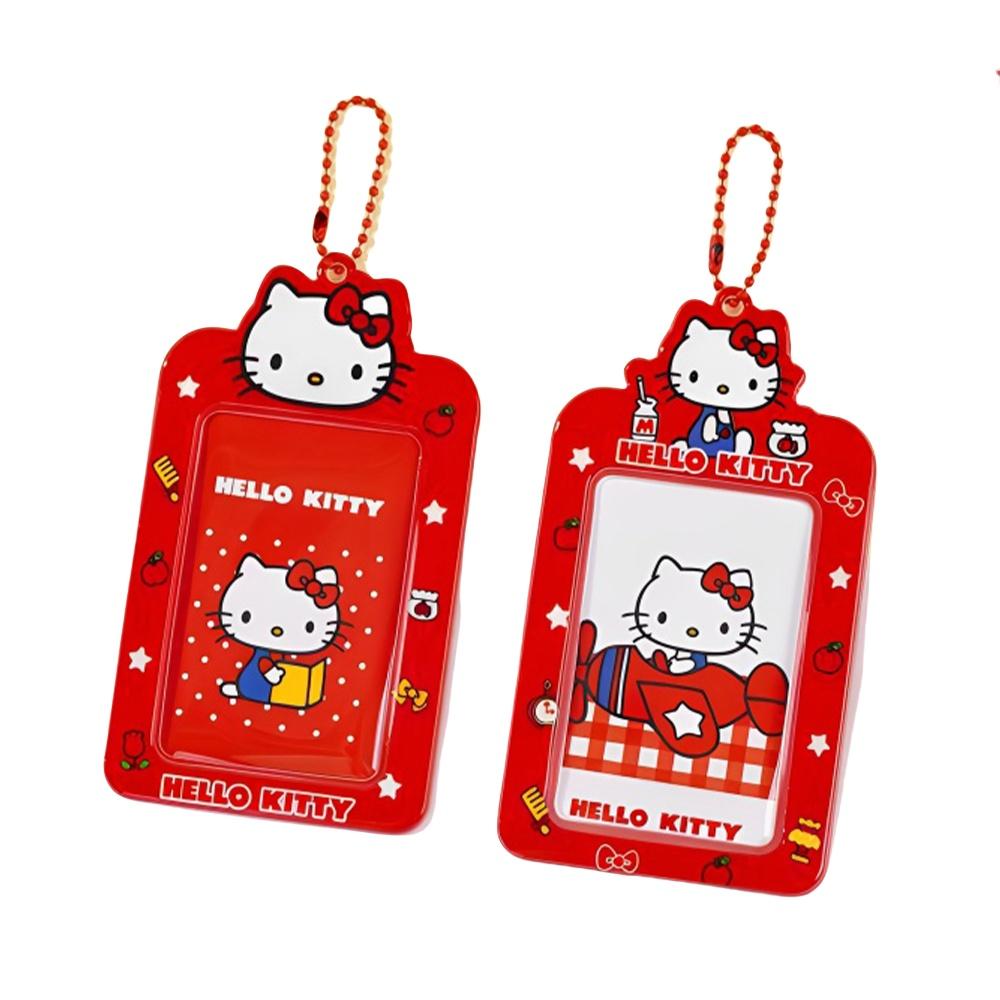 Sanrio Hello Kitty Держатель для фотокарточек Мультяшный Кот KT Чехол для фотокарточек из ПВХ Сумка Украшения Школьные Принадлежности Чехол для карт Подарки для девочек