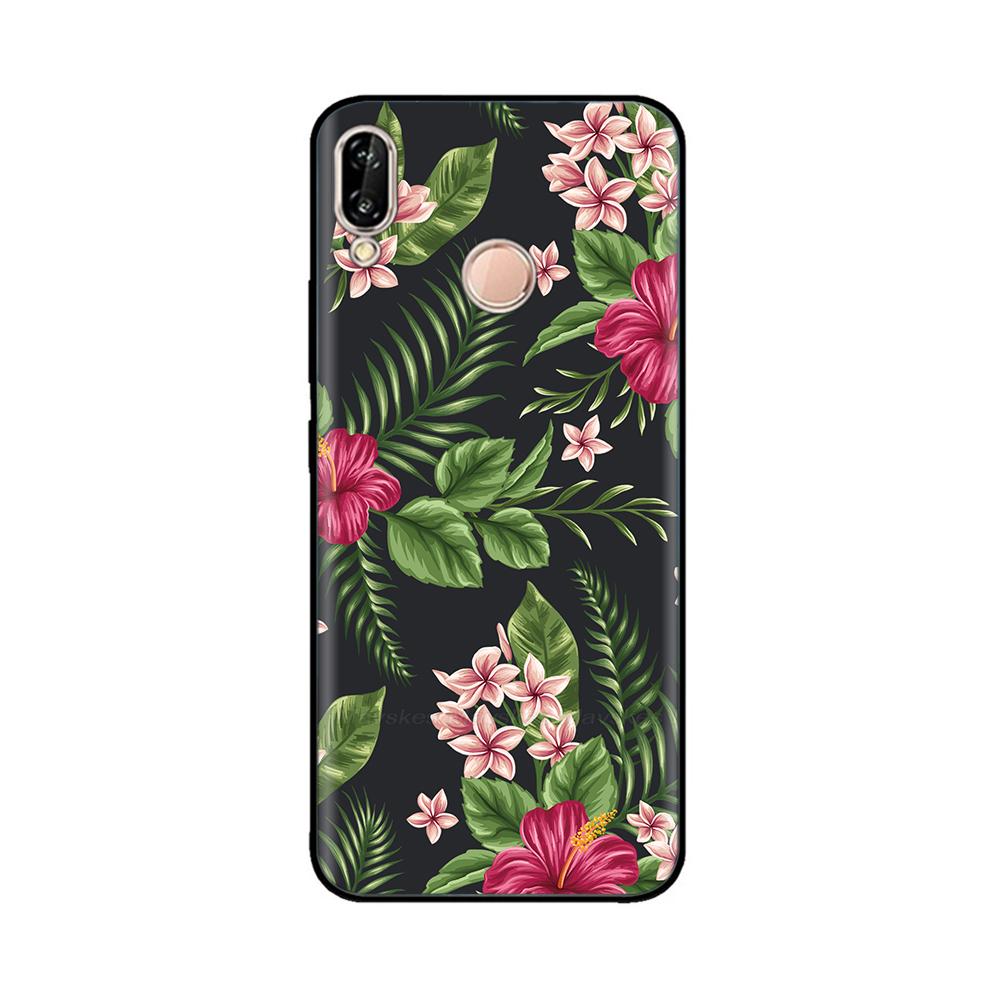 Чехол для Huawei P20 Pro Lite Мягкий Силиконовый Задняя крышка с бабочкой Для Huawei P20Lite P20Pro Чехол Ударопрочный Бампер Fundas Оболочка