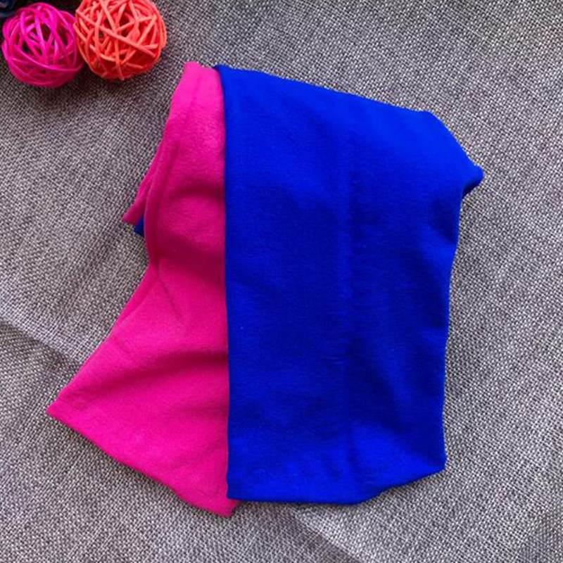 Girls Candy Color Tights Cute Velvet Pantyhose Contrast Combination Color Winter Warm Kids Stockings