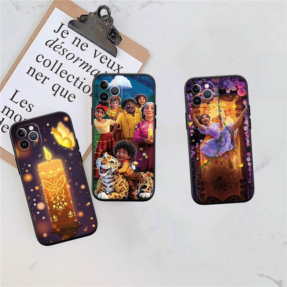 CJ49 Encanto Disney Soft Shell Phone Case for Samsung Galaxy S20 S21 S22 Ultra FE + Plus A21S A22 A24 A25 A26 A30 A30S A31