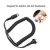 Easy Installation Disassembly Nail Drill Handpiece Cord  For Nail Drill Handpiece
