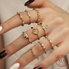 925 Sterling Silver Colorful Zircon Stars Moon Open Ring for Women French  Exquisite Sweet Jewelry Gifts