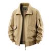 Men's Retro Casual Lapel Jacket: Trendy Military Style for Spring & Autumn