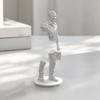 3D-печать Скульптура Абстрактные Декоративные Предметы Матовый Белый Минималистичное Украшение для Офисного Стола