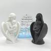 3D-печатная статуэтка Ангела-Матери, обнимающей Ребенка - Декорация для рабочего стола на тему Любви | Идеальный подарок на День Матери, Декоративный элемент