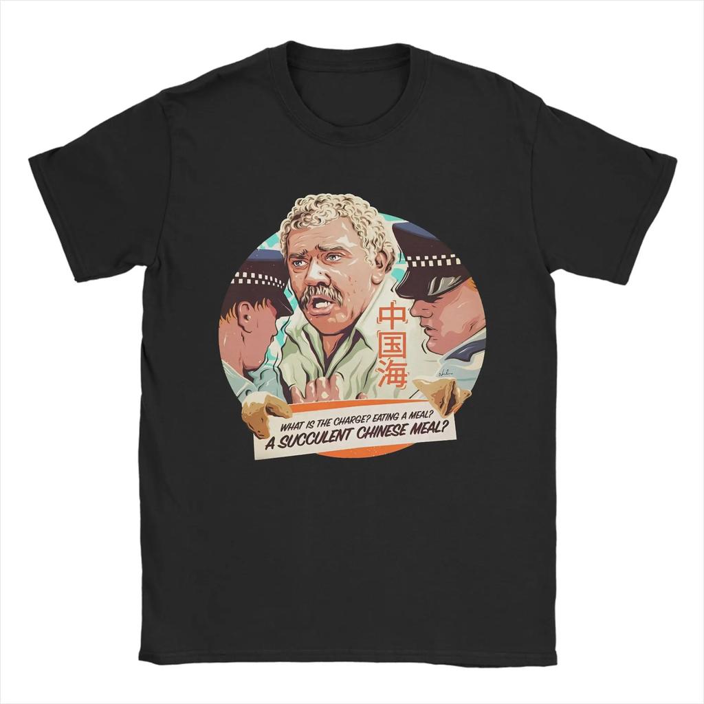 Juicy Chinese Cuisine Men's T-shirt Creative T-shirt Short-sleeved Round-neck T-shirt Pure Cotton Large-sized Trendy Bestseller