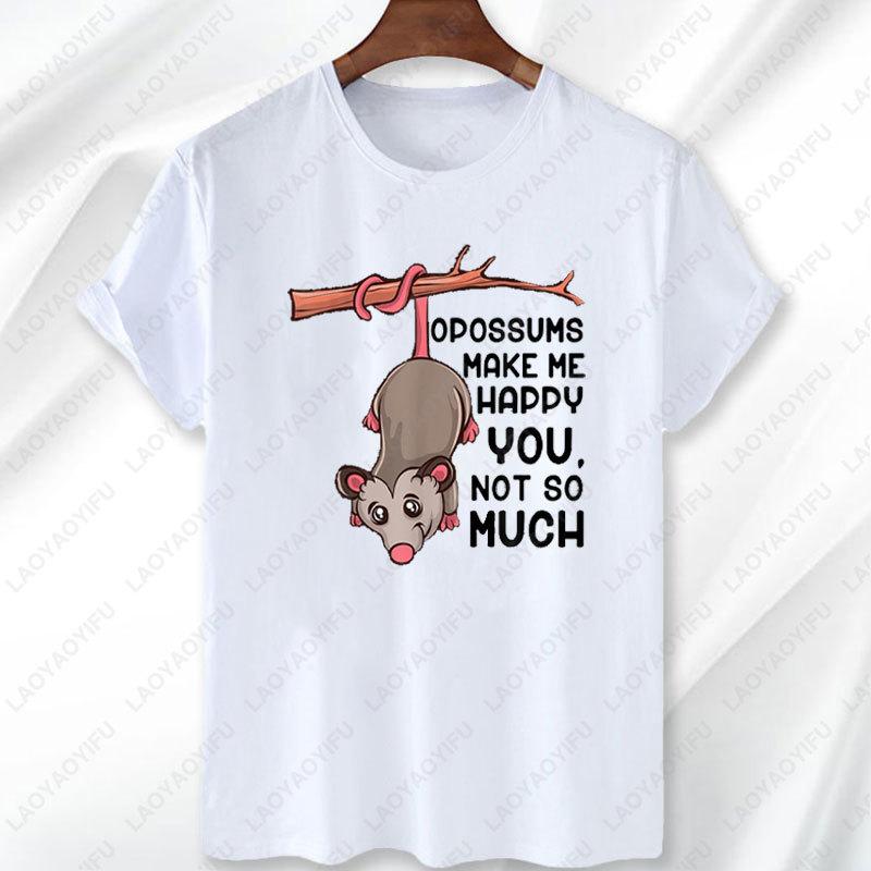 NEW LIMITED Funny Possum Cool Design Great Gift Idea Premium Modal TShirt Letters Print Tops Men Women Loungewear All Match Tees