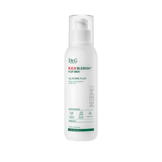 Dr.G Red Blemish For Men All-In-One Fluid Soothing & Oil-Control Moisturizer 150ml