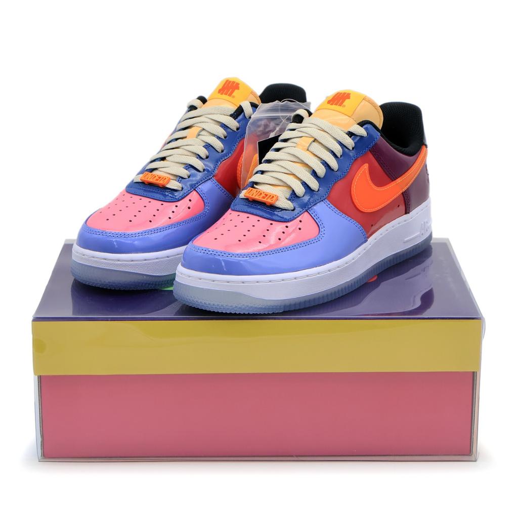DV5255-400 Nike Air Force 1 Low SP Undefeated Multi-Patent Total Orange (Мужской)