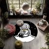 Cartoon pattern round rug,Carpet Rug for Living Room Bedroom Playroom ,Non-slip Floor Mat,Holiday Gifts and Birthday Gifts.