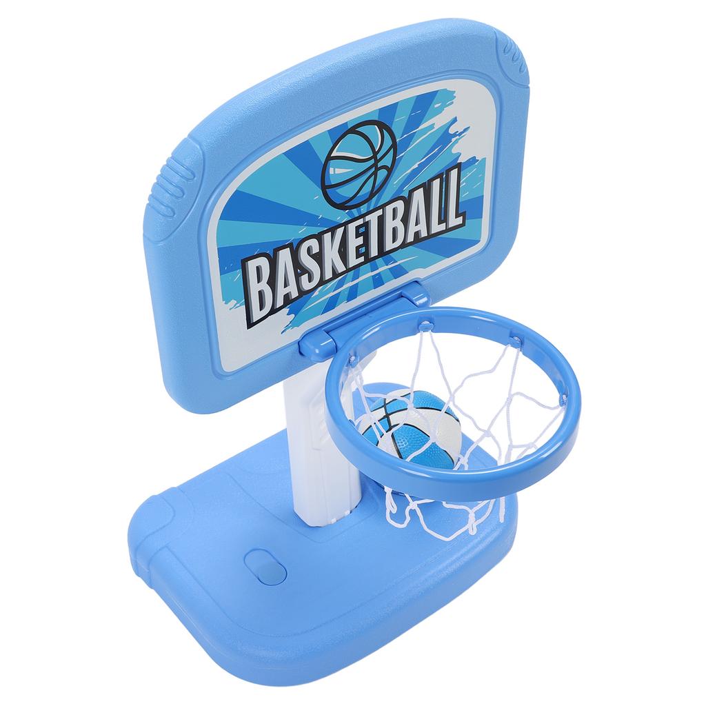 Баскетбольное кольцо для бассейна с регулируемой высотой, интерактивный игровой набор для баскетбола у бассейна с 2 мячами и насосом