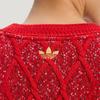 adidas Оригинальная толстовка FW25 Год Лошади Лимитированная Новогодняя Коллекция Спорт Свободный Крой Вязаный С Длинным Рукавом Свитер Унисекс толстовка KT0693