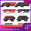 2025 Hot 1Pcs Metal Car Side Body Trunk Rline R Emblem Sticker For Volkswagen VW Golf 4 5 6 7 Bora MK7 Beetle Touran Tiguan GTI kq2