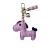 Cartoon Pu Leather Horse Key Chain Heart Zodiac Pony Bag Hanging  Year of The Horse