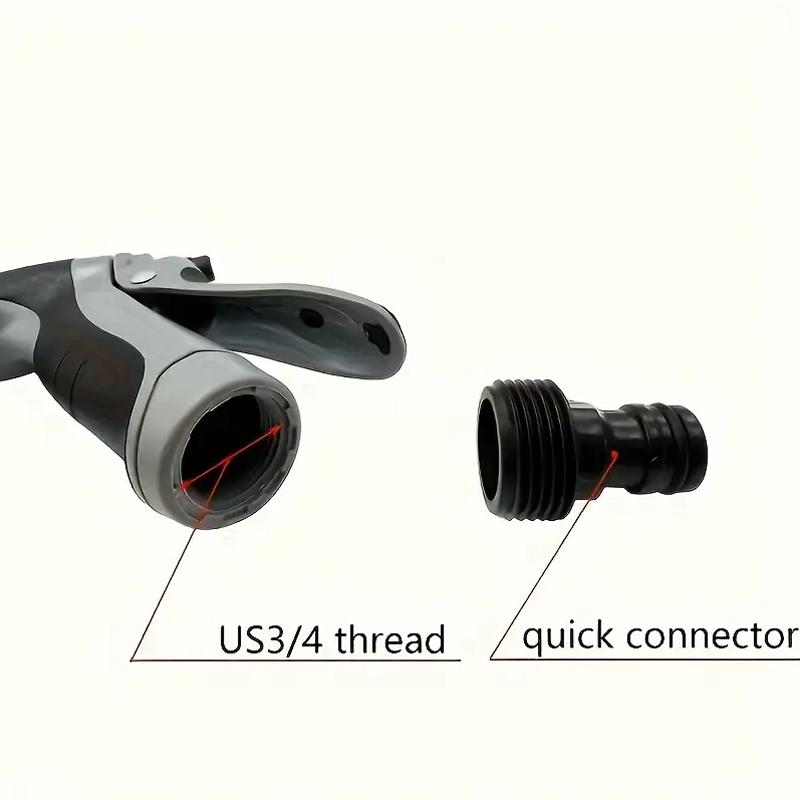 Portable high pressure car wash spray gun Long pole gun Car wash water gun Household car wash tool