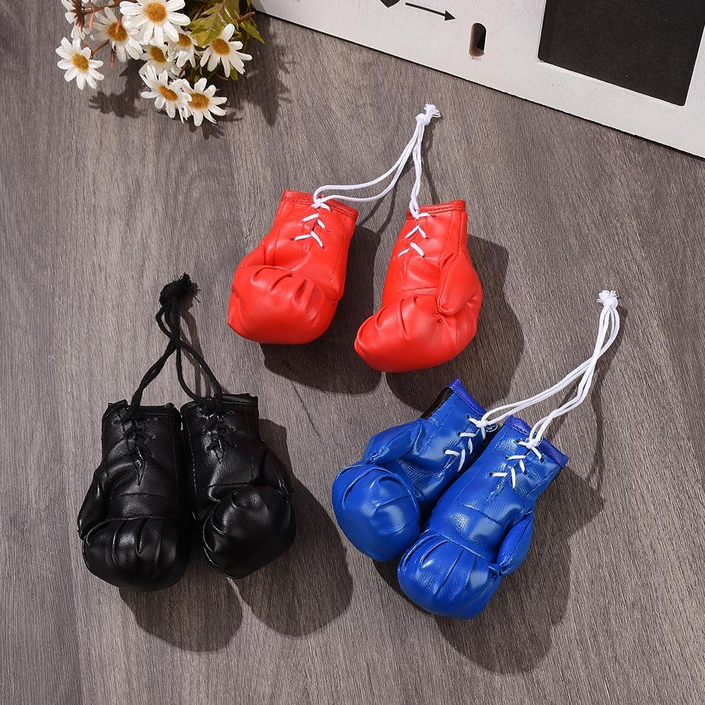 Автомобильные аксессуары - мини-боксерские перчатки, автомобильные подвески для зеркала заднего вида, украшение для вешалки, аксессуары для стайлинга автомобиля, украшение, 1 пара