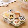 10Pcs Clear Cupcake Holders with Handle Lid Portable Cupcake Transport Rack Reusable Cake Carriers for Packaging 6