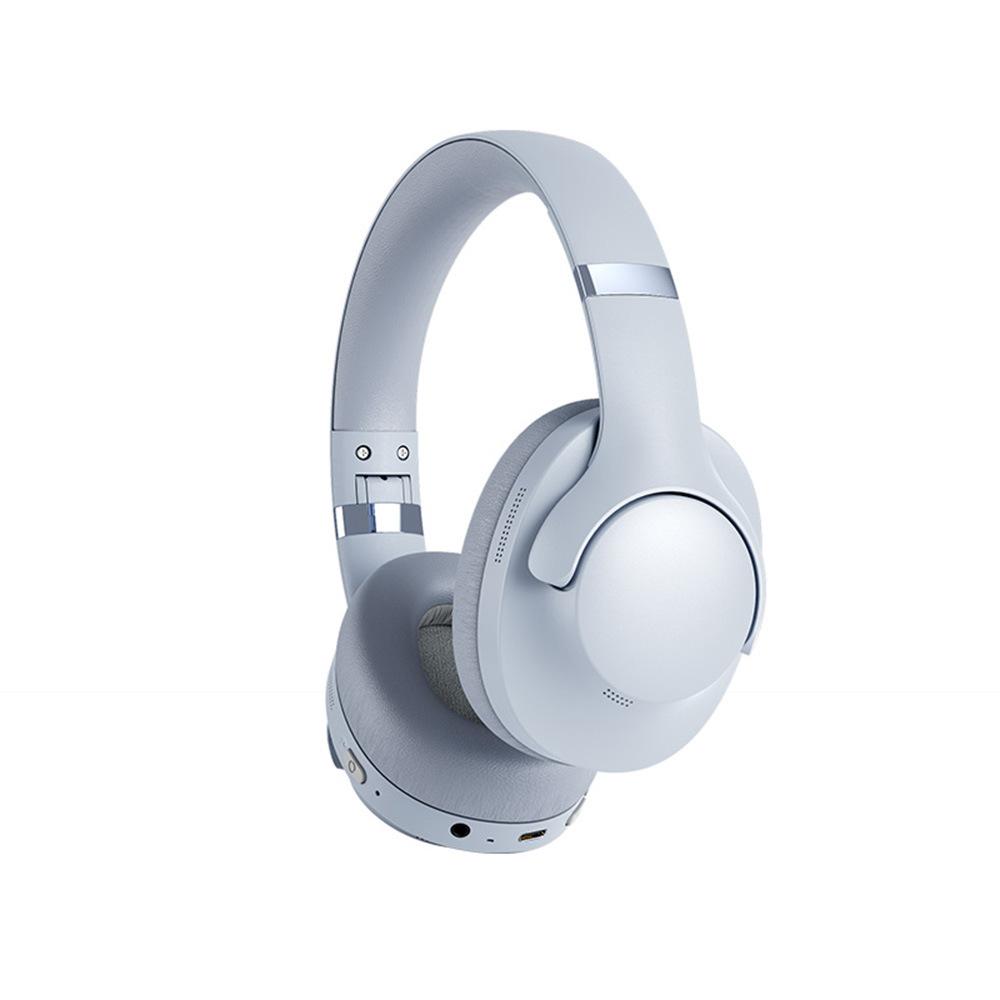 ANC Noise Cancelling Headphones Bluetooth Earphones Over-Ear Wireless Headset HiFi Stereo 50H Playtime 0.04s Latency AUX Call