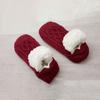 Нескользящие домашние носки Теплые носки Женские носки Коралловые флисовые носки Носки-тапочки Зимняя обувь-тапочки