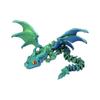 3D Printed Articulated Dragon Toy Flexible Winged Dragon Model Dragon Figurine  Living Room